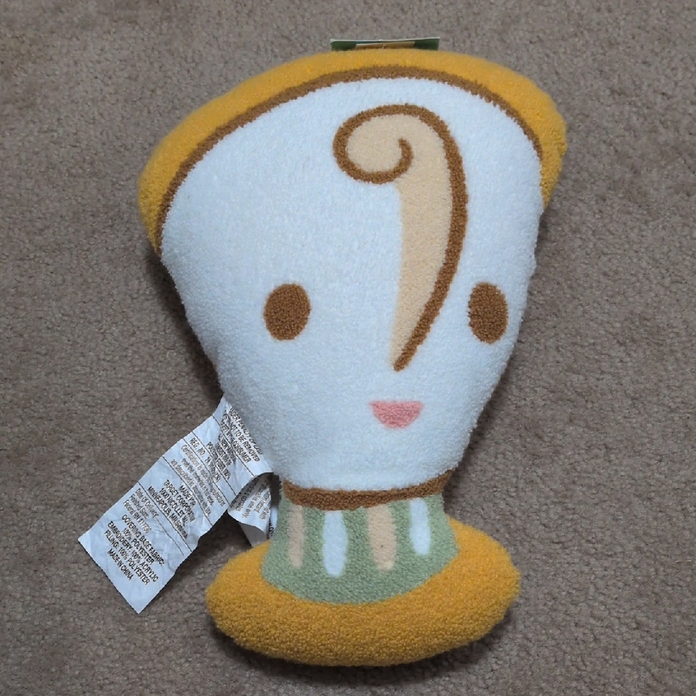 Beauty And The Beast Chip Pillow